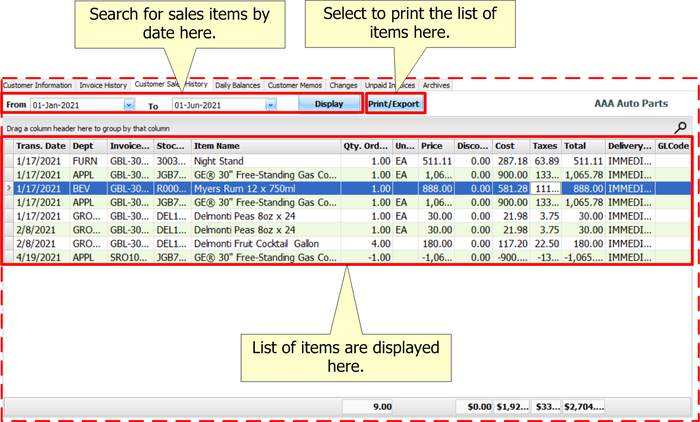 Customer Sales History (Customer Account).png
