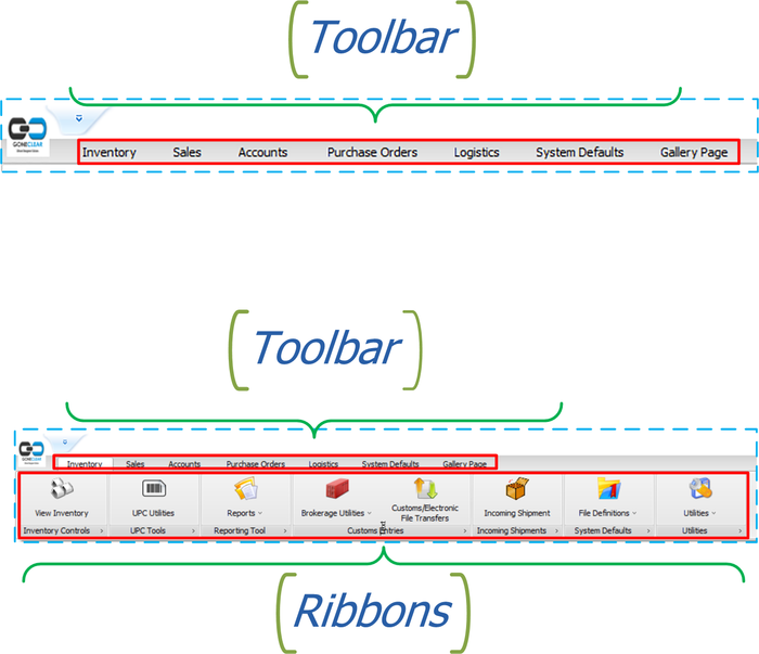 Toolbar and Ribbons figure 1-3.png