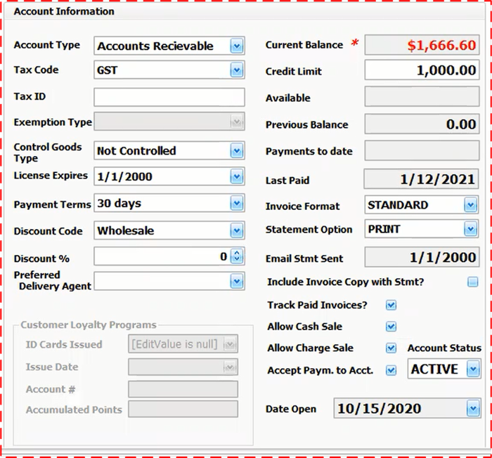 Account information form.png